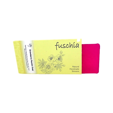 Fuschia - Strawberry Passion Natural Handmade Glycerine Soap-Strawberry Passion