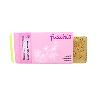 Fuschia - Almond Oil Scrub Natural Handmade Herbal Soap