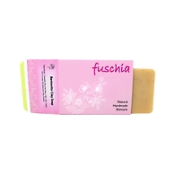 Fuschia - Bentonite Clay Natural Handmade Herbal Soap