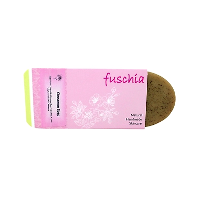Fuschia - Cinnamon Natural Handmade Herbal Soap-Cinnamon