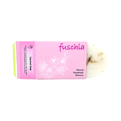 Fuschia - Coconut Natural Handmade Herbal Soap-Coconut
