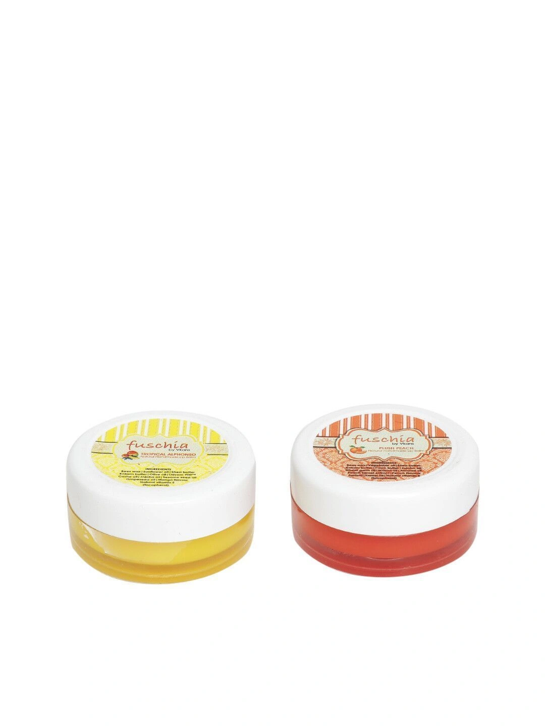 Fuschia â€“ Peach &amp; Alphonso Lip Balm Combo-Peach&Alphonso