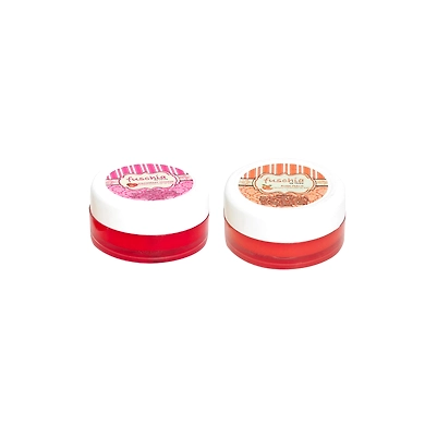 Fuschia â€“ Strawberry &amp; Peach Lip Balm Combo-Strawberry&Peach