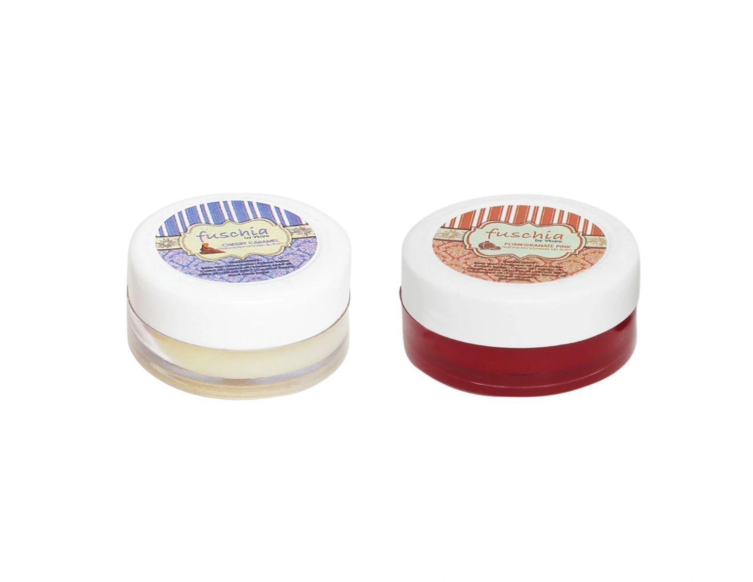 Fuschia â€“ Caramel &amp; Pomegranate Lip Balm Combo-Caramel&Pomegranate