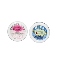 Fuschia Cherry Red & Cherry Caramel Lip Balm Combo