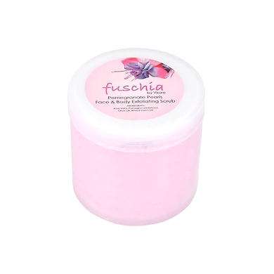 Fuschia - Pomegranate Pearls - Face &amp; Body Exfoliating Scrub-VKB0088