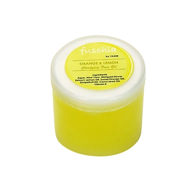 Fuschia Clarifying Face Gel - Orange &amp; Lemon-VKB0141