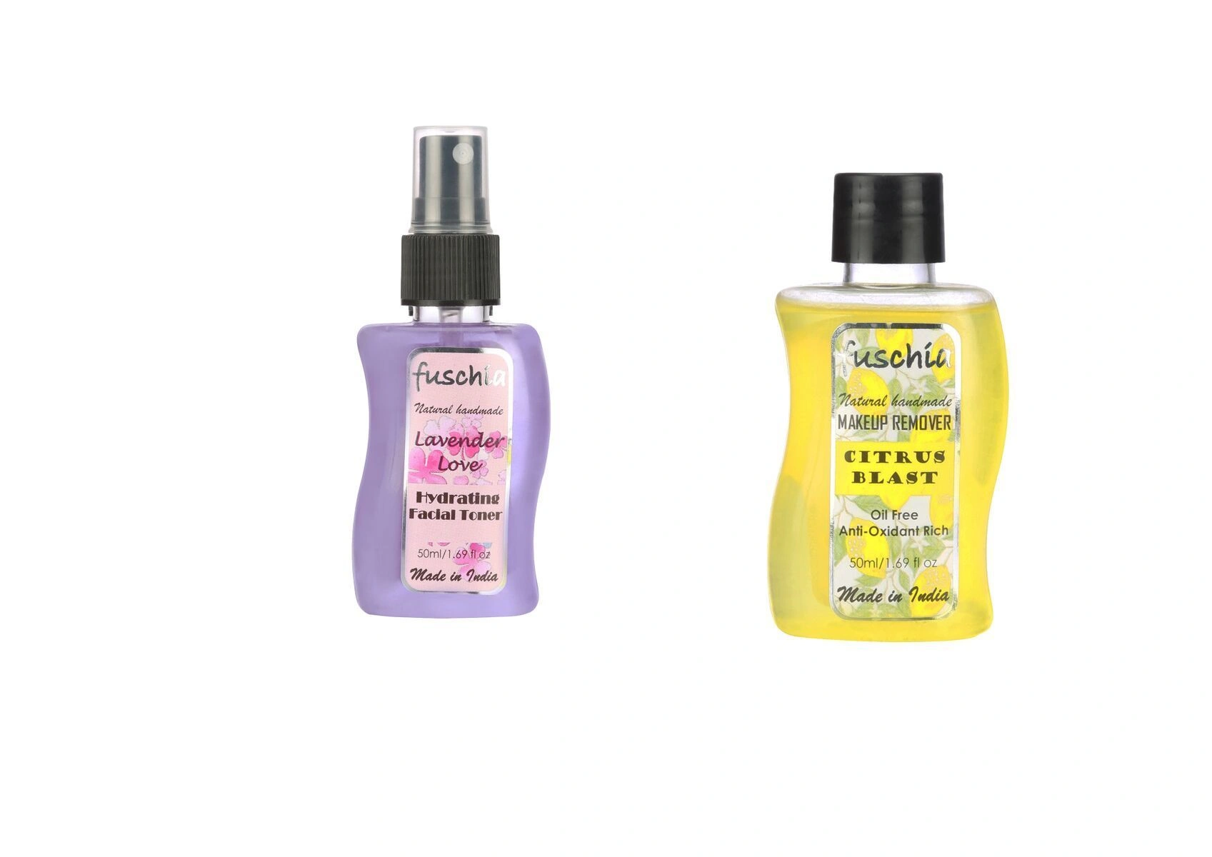 Fuschia Makeup Remover &amp; Facial Toner Combo-VKB0173