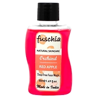 Fuschia Orchard Red Apple Soap Free Face Wash
