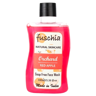 Fuschia Orchard Red Apple Soap Free Face Wash-VKB0179