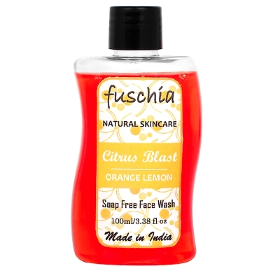 Fuschia Citrus Blast Orange Lemon Soap Free Face Wash-VKB0181