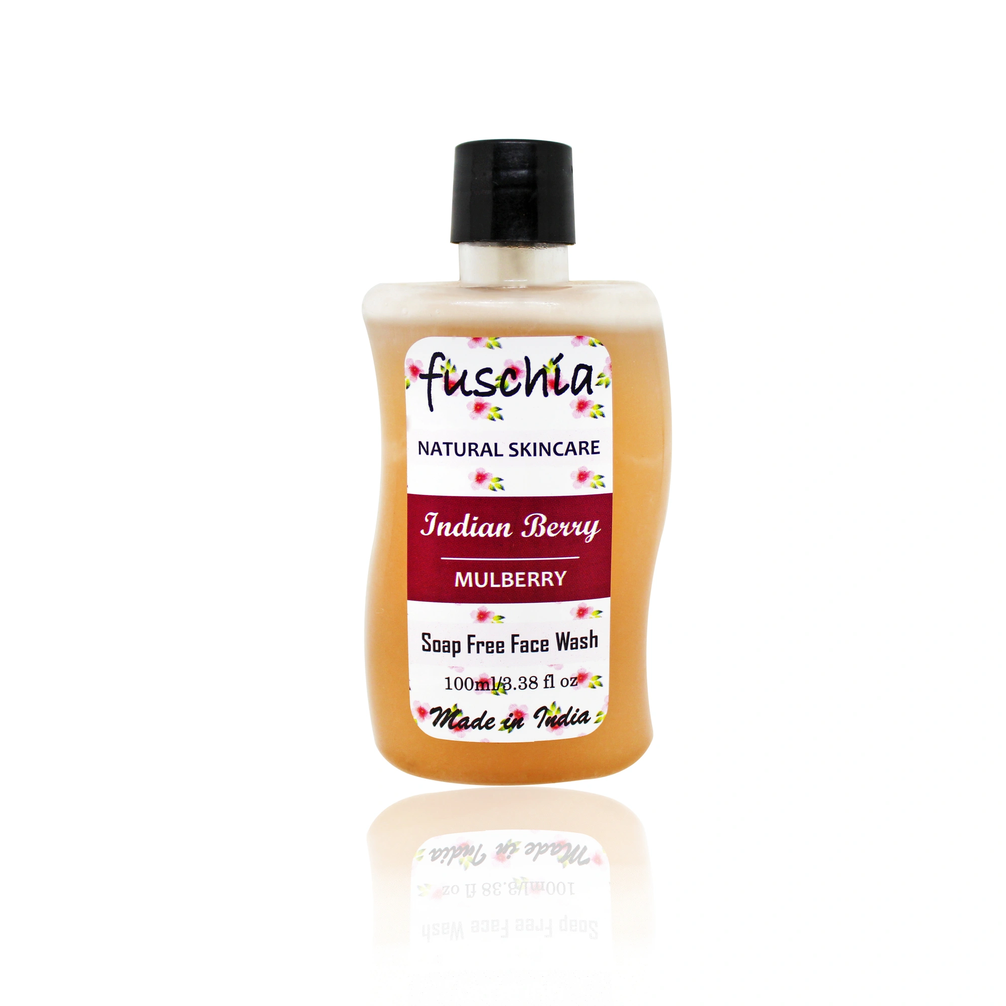 Fuschia Indian Berry - Mulberry Soap Free Face Wash-VKB0187