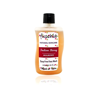 Fuschia Indian Berry - Mulberry Soap Free Face Wash-VKB0187