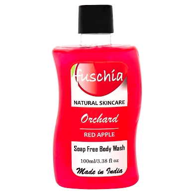 Fuschia Orchard Red Apple Soap Free Body Wash-VKB0183