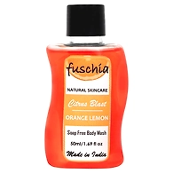Fuschia Citrus Blast Orange Lemon Soap Free Body Wash