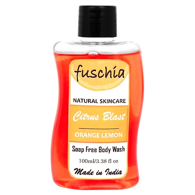 Fuschia Citrus Blast Orange Lemon Soap Free Body Wash-VKB0185