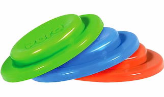 Pura Kiki 3 Piece Silicone Sealing Disk, Blue, Green, Orange, 0 Months+