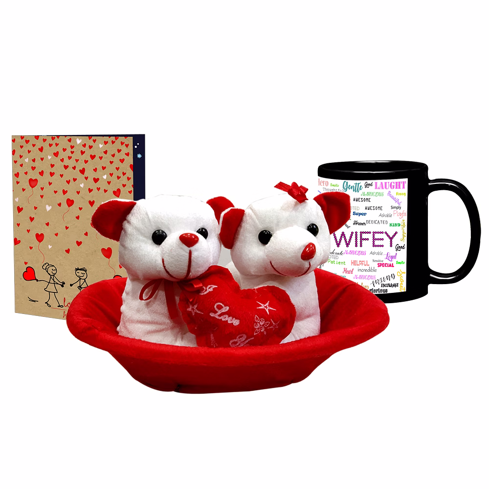 LOF Valentine's Day Gift Combo For Wife Girlfriend Boyfriend Husband Special Valentine PR18 image 3