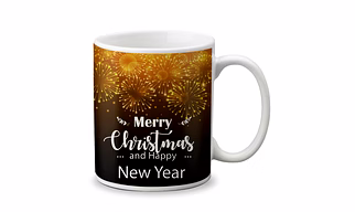 LOF New Year & Christmas Wishes Gift For Friends and Girlfriend Boyfriend Wife Husband Parents or Family D35