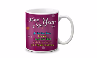 LOF New Year & Christmas Wishes Gift For Friends and Girlfriend Boyfriend Wife Husband Parents or Family D32