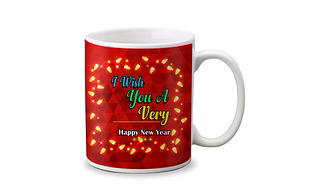 LOF New Year & Christmas Wishes Gift For Friends and Girlfriend Boyfriend Wife Husband Parents or Family D33