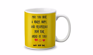 LOF New Year & Christmas Wishes Gift For Friends and Girlfriend Boyfriend Wife Husband Parents or Family D14