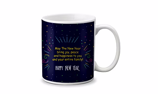 LOF New Year & Christmas Wishes Gift For Friends and Girlfriend Boyfriend Wife Husband Parents or Family D18