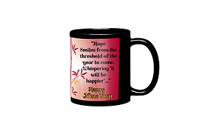 LOF Happy New Year and Christmas Wishes Gift For Friends and Girlfriend Boyfriend Wife or Family Itm047