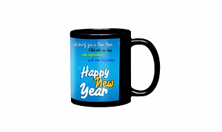 LOF Happy New Year and Christmas Wishes Gift For Friends and Girlfriend Boyfriend Wife or Family Itm048