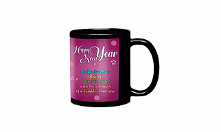 LOF Happy New Year and Christmas Wishes Gift For Friends and Girlfriend Boyfriend Wife or Family Itm052