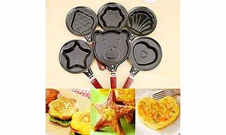Globex Mini Non-Stick Egg Pan/Frying pan Teddy Shaped