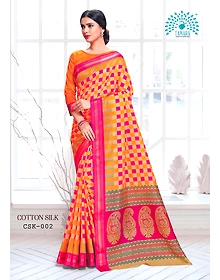 Tamara Cotton Silk Saree  (CSK - 002)