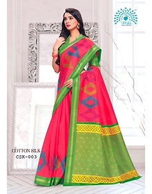 Tamara Cotton Silk Saree  (CSK - 003)