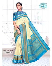 Tamara Cotton Silk Saree  (CSK - 006)