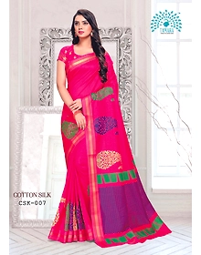 Tamara Cotton Silk Saree  (CSK - 007)