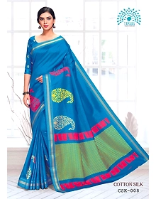 Tamara Cotton Silk Saree  (CSK - 008)