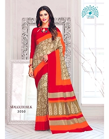 Tamara Malgudi Silk Saree (3050)