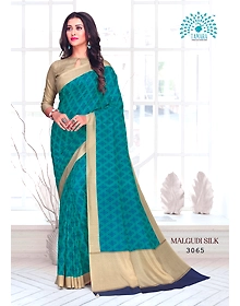 Tamara Malgudi Silk Saree (3065)