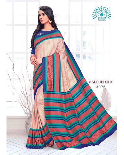 Tamara Malgudi Silk Saree (3075)-3075