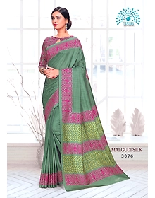 Tamara Malgudi Silk Saree (3076)