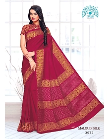 Tamara Malgudi Silk Saree (3077)