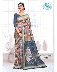 Tamara Malgudi Silk Saree (3081)