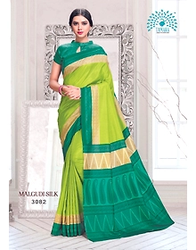 Tamara Malgudi Silk Saree (3082)