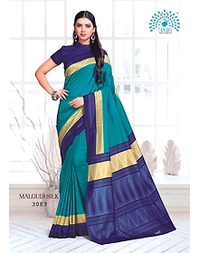 Tamara Malgudi Silk Saree (3083)