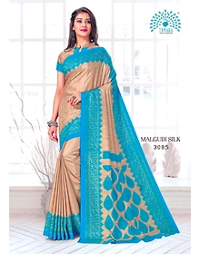 Tamara Malgudi Silk Saree (3085)