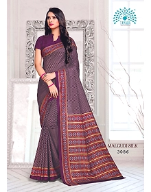 Tamara Malgudi Silk Saree (3086)