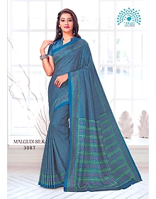 Tamara Malgudi Silk Saree (3087)