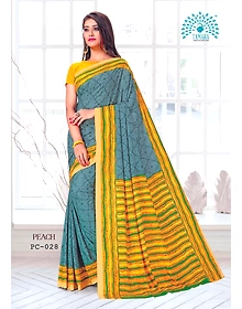 Tamara Peach Saree (PC - 028)