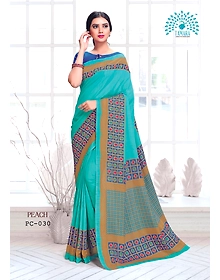 Tamara Peach Saree (PC - 030)