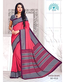 Tamara Sand Crape Saree (SC - 012)